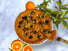 Load image into Gallery viewer, Almond & Orange Blackberry Cake