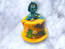 Load image into Gallery viewer, Baby Dino Cake
